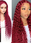 Wig brésilien curly colorj99 lace frontale HD