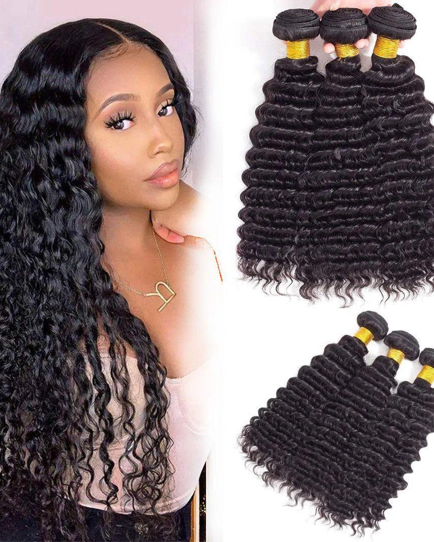 Cheveux brésiliens curly virgin hair naturels Grade 15 color naturel