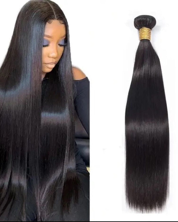 Cheveux brésiliens naturels Grade 11A lisse